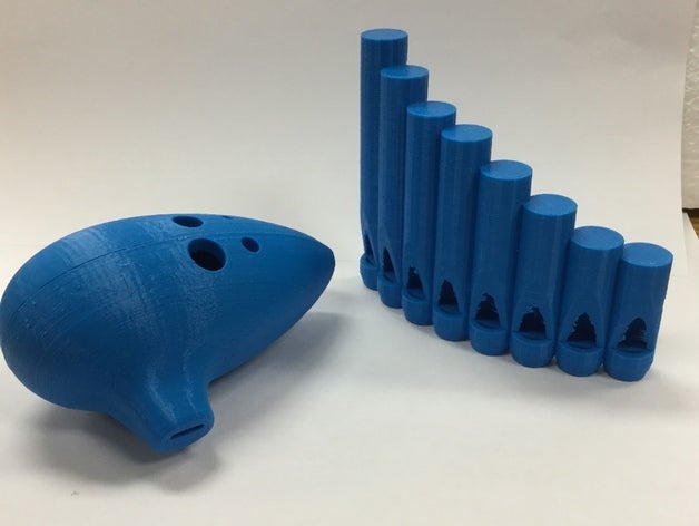 3D printed musical instruments